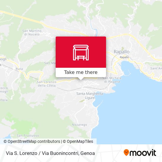 Via S. Lorenzo / Via Buonincontri map
