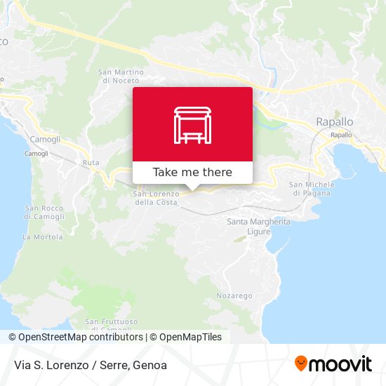 Via S. Lorenzo / Serre map