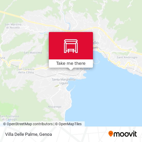 Villa Delle Palme map