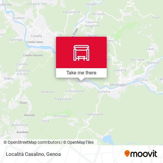 Località Casalino map