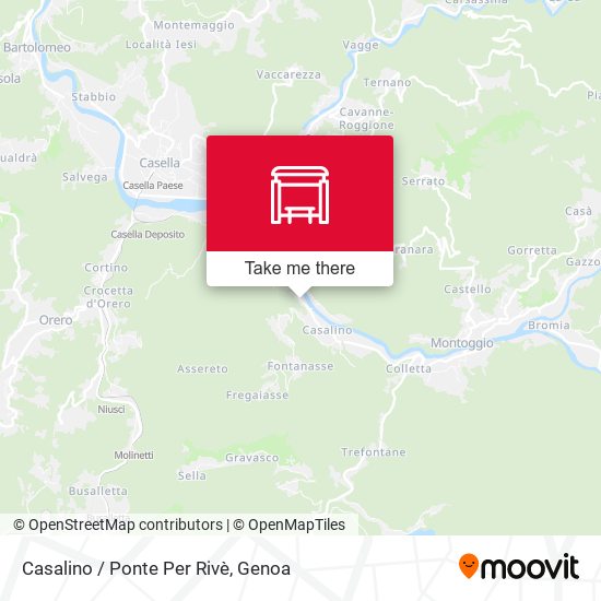 Casalino / Ponte Per Rivè map