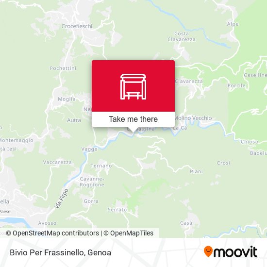 Bivio Per Frassinello map