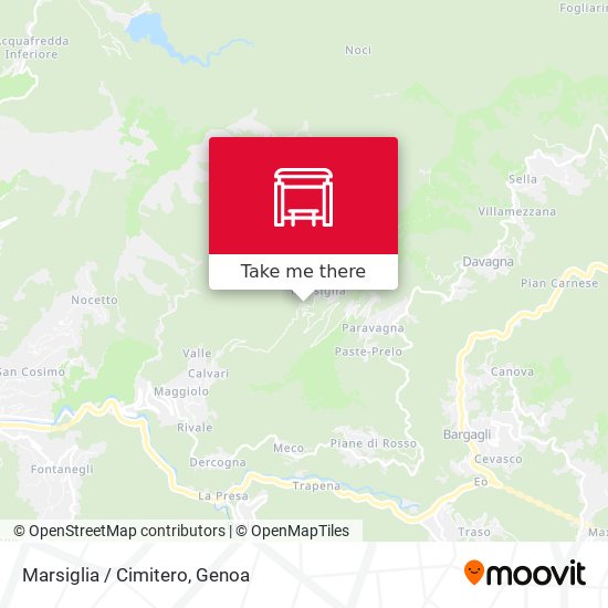 Marsiglia / Cimitero map