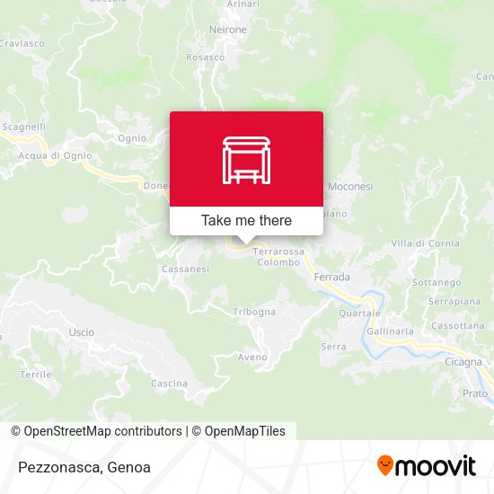 Pezzonasca map