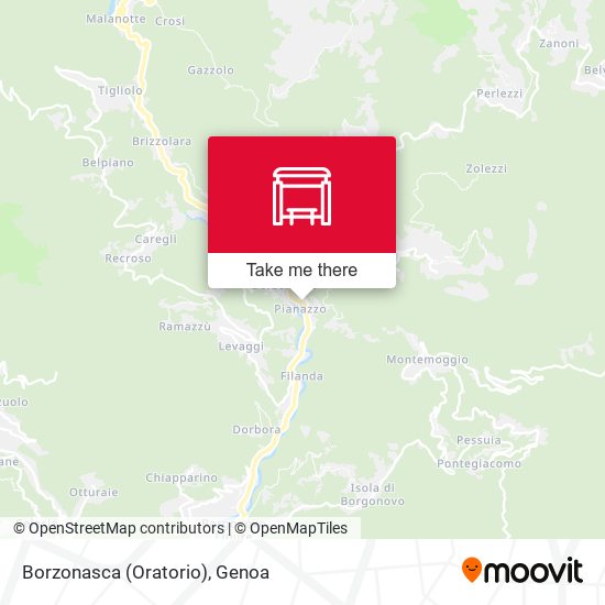 Borzonasca (Oratorio) map