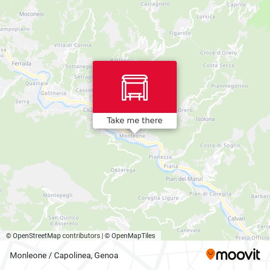 Monleone / Capolinea map