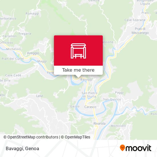 Bavaggi map