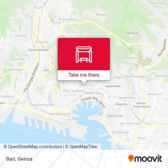 Bari map