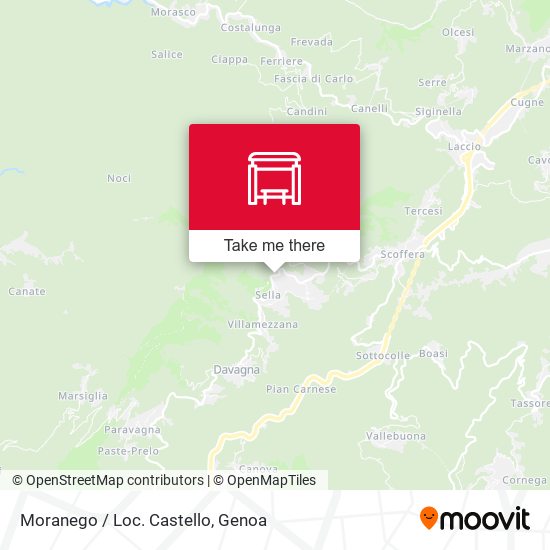 Moranego / Loc. Castello map