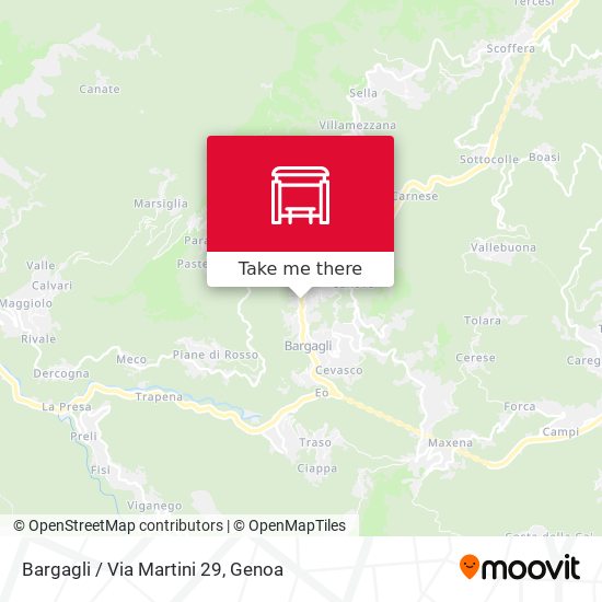 Bargagli / Via Martini 29 map
