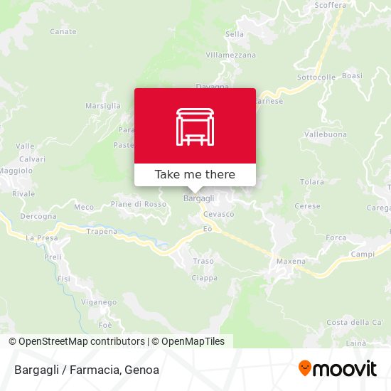 Bargagli / Farmacia map
