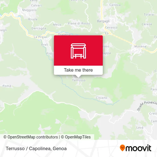 Terrusso / Terminal map