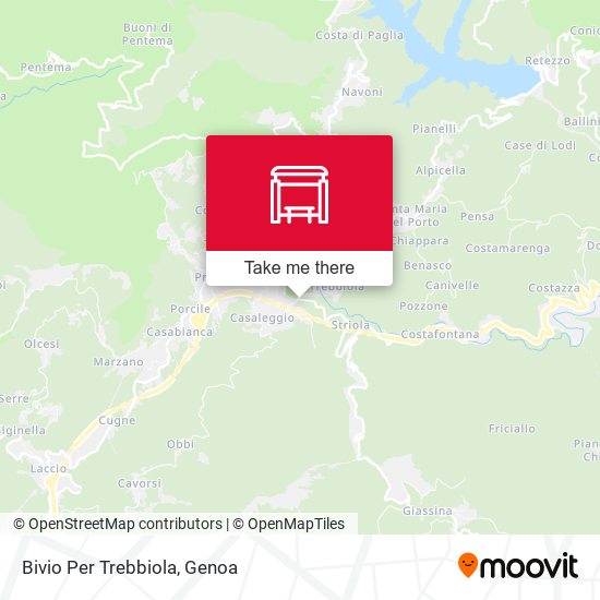 Bivio Per Trebbiola map