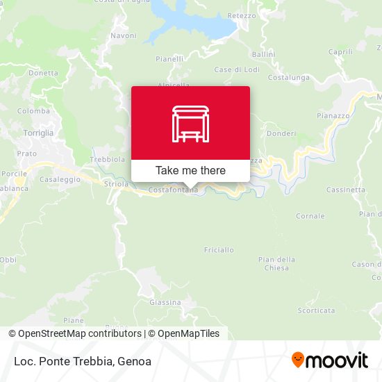Loc. Ponte Trebbia map