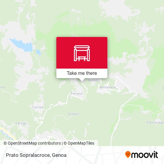 Prato Sopralacroce map