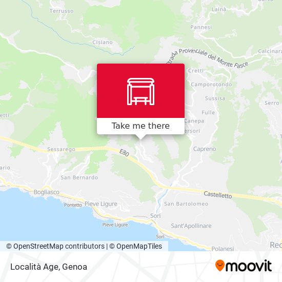 Località Age map