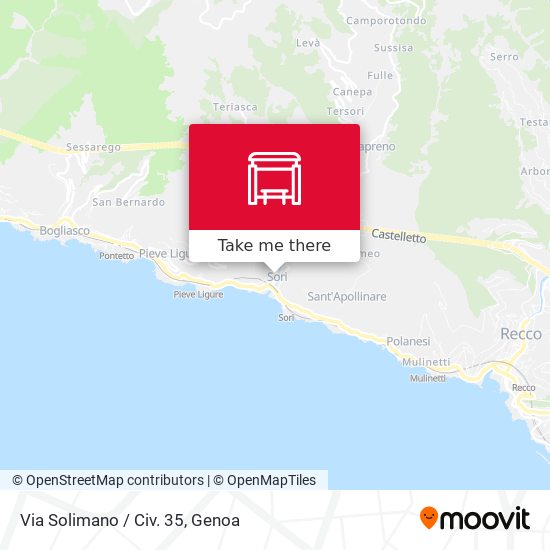 Via Solimano / Civ. 35 map