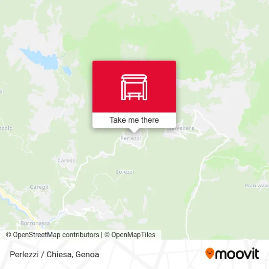 Perlezzi / Church map