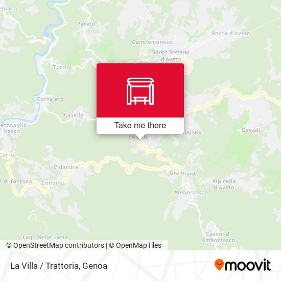La Villa / Trattoria map