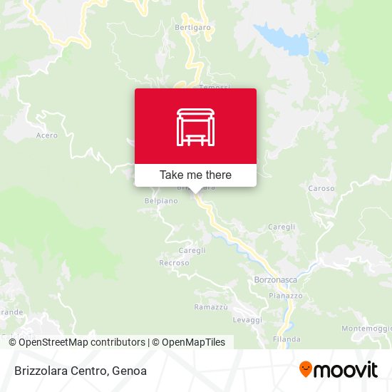 Brizzolara Centro map
