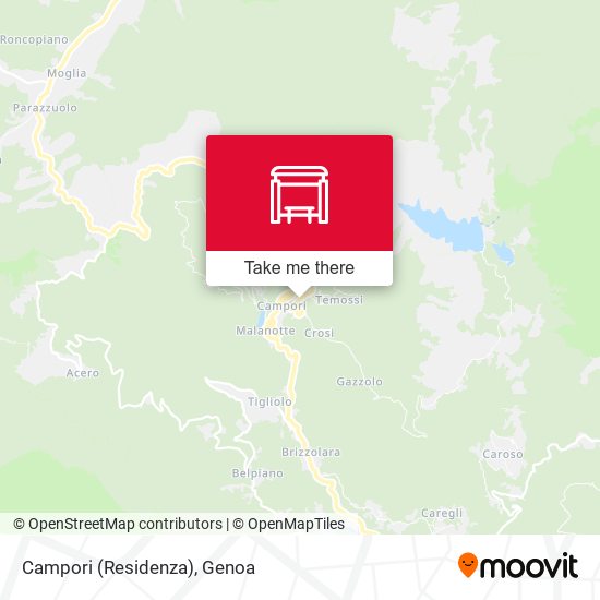 Campori (Residenza) map