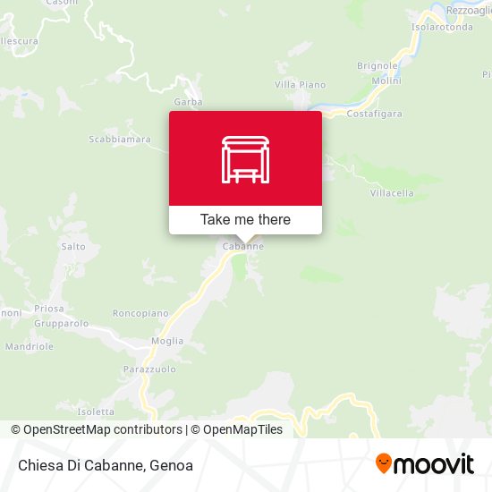 Chiesa Di Cabanne map