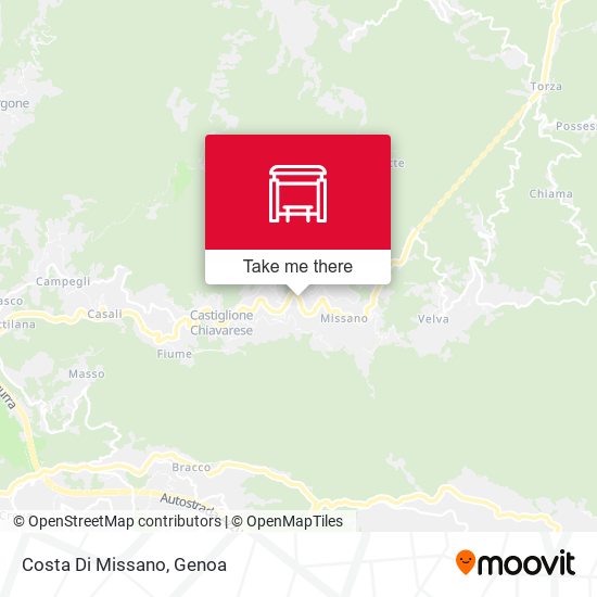 Costa Di Missano map