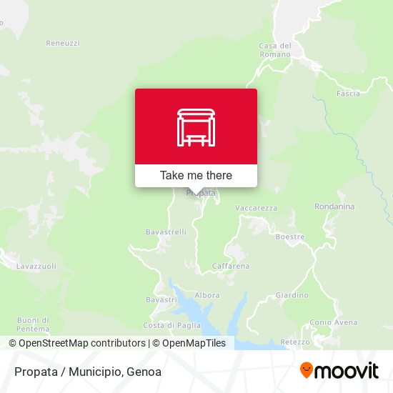 Propata / Municipio map