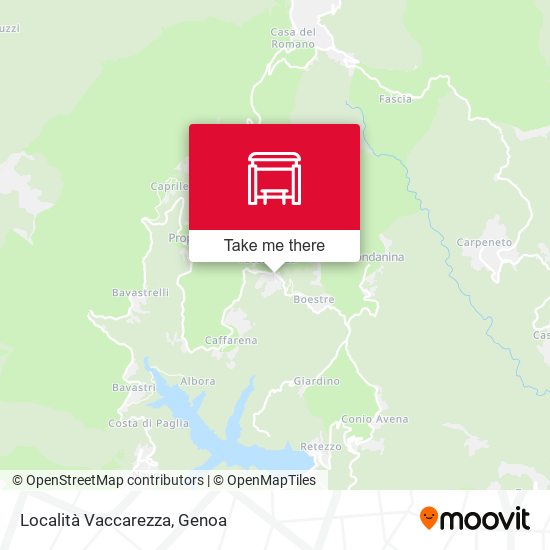 Località Vaccarezza map