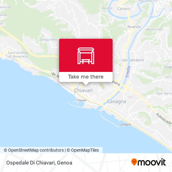 Ospedale Di Chiavari map