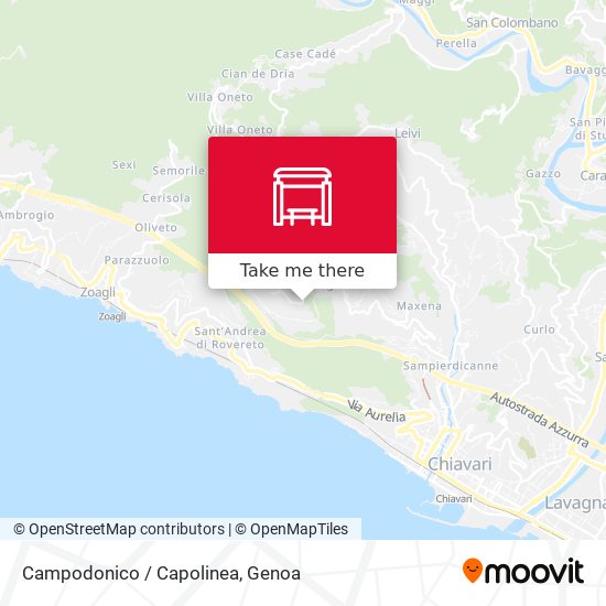 Campodonico / Capolinea map