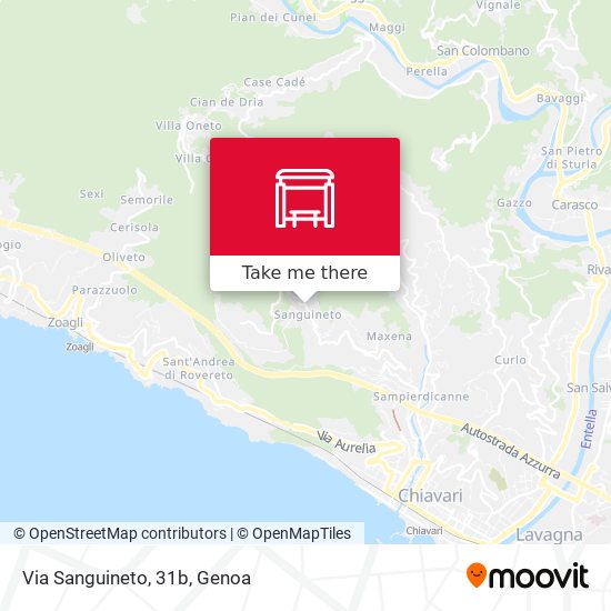 Via Sanguineto, 31b map