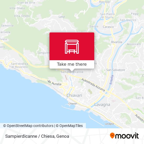 Sampierdicanne / Chiesa map