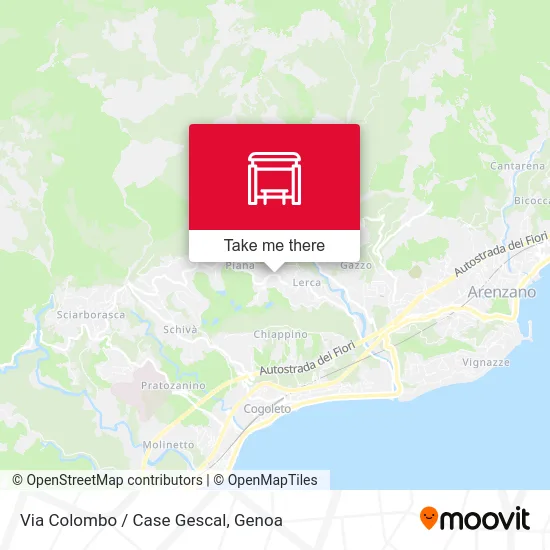 Colombo Street / Gescal Houses map