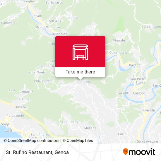 St. Rufino Restaurant map