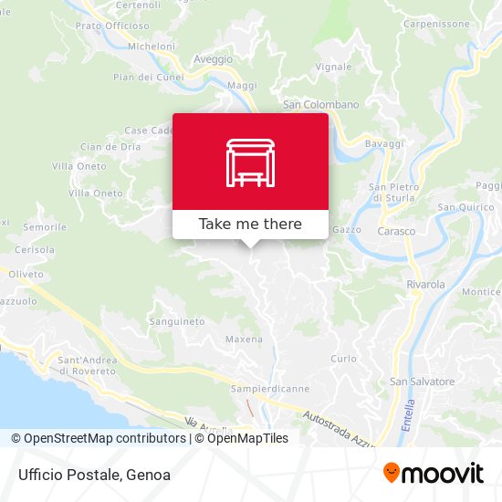 Ufficio Postale map