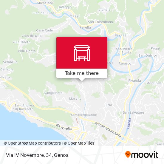 Via IV Novembre, 34 map