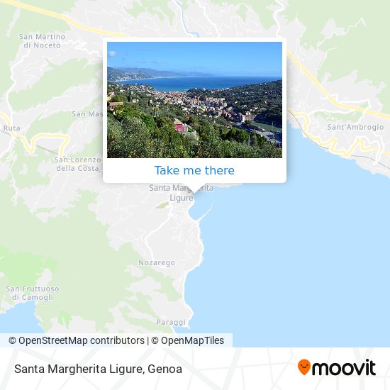 Santa Margherita Ligure map