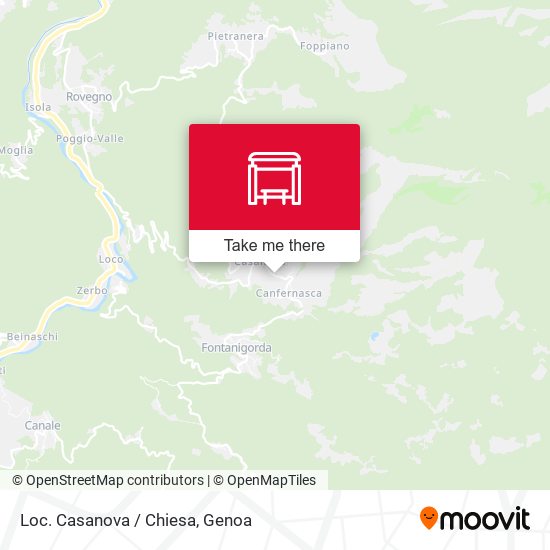 Loc. Casanova / Chiesa map