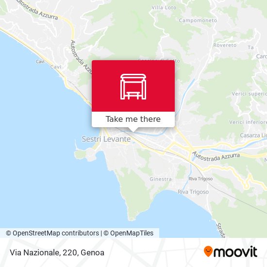 Via Nazionale, 220 map