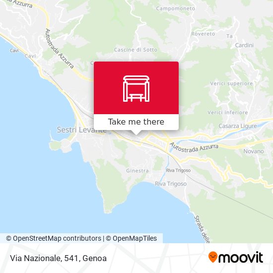 Via Nazionale, 541 map
