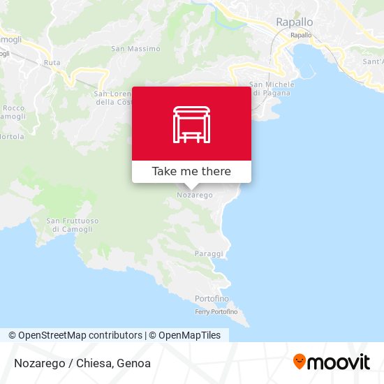 Nozarego / Chiesa map