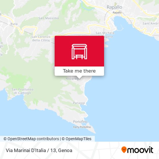 Via Marinai D'Italia / 13 map