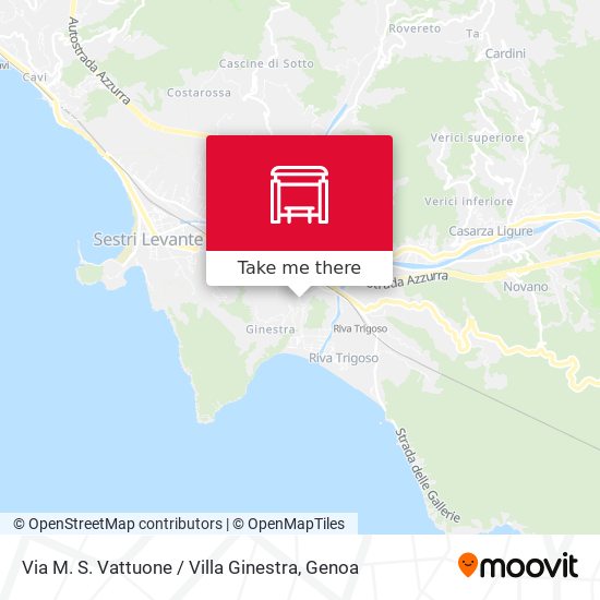 Via M. S. Vattuone / Villa Ginestra map