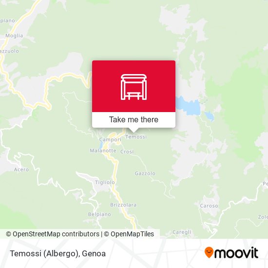 Temossi (Albergo) map