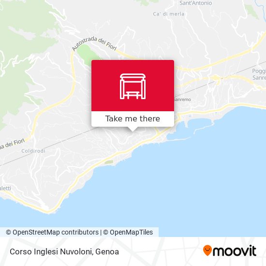 Corso Inglesi Nuvoloni map