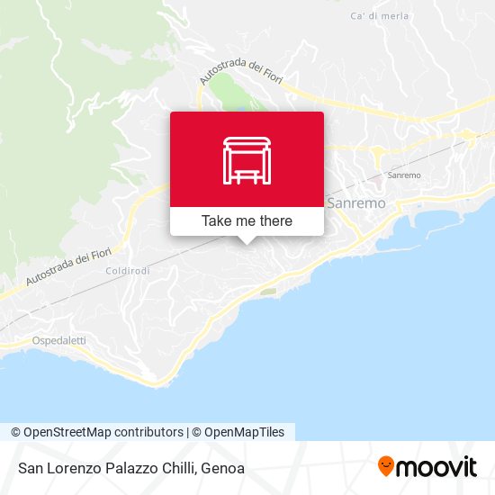 San Lorenzo Palazzo Chilli map