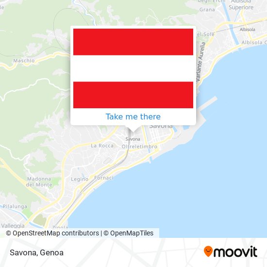 Savona map