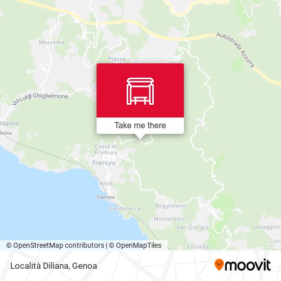 Località Diliana map