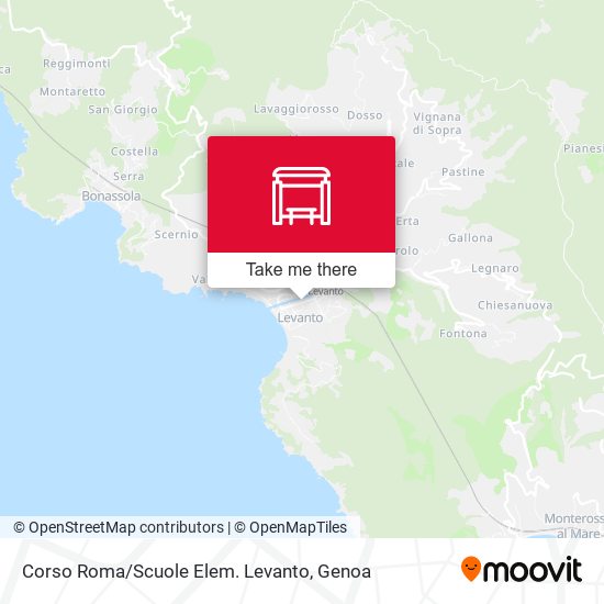 Corso Roma / Scuole Elem. Levanto map
